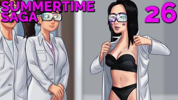 SUMMERTIME SAGA #26 • Asian hottie shows her lingerie